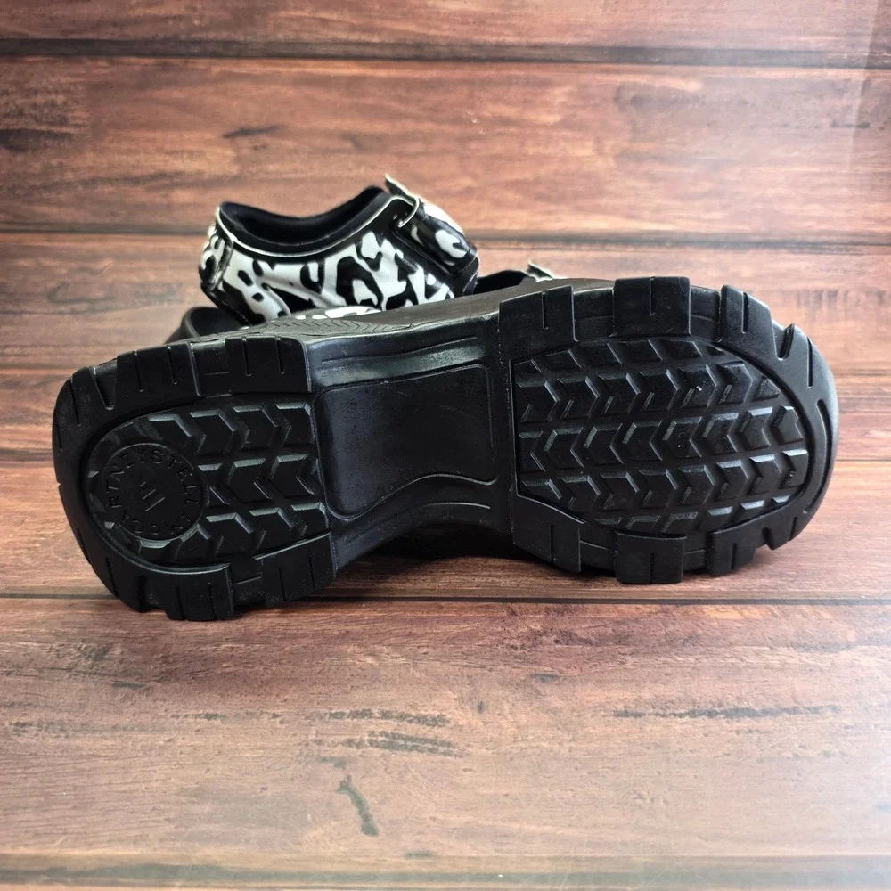 Adidas by Stella McCartney Hika Sandal CA Animal Print Platform IF1797 Womens 8
